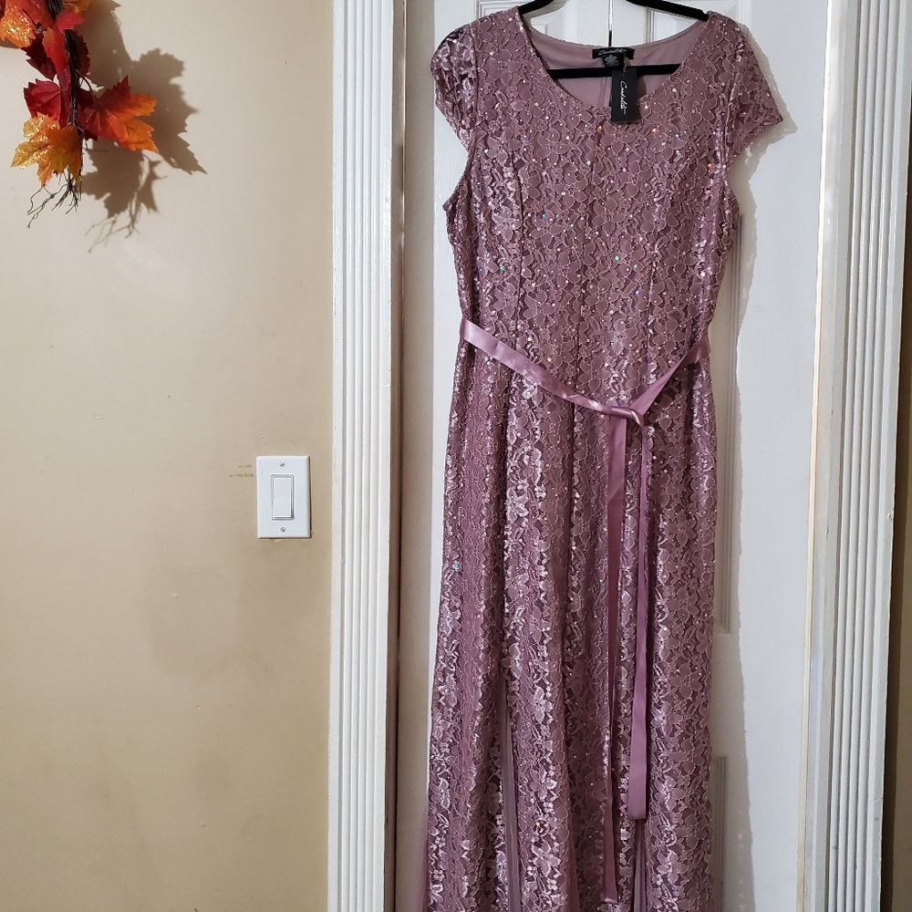 Dusty lilac dress